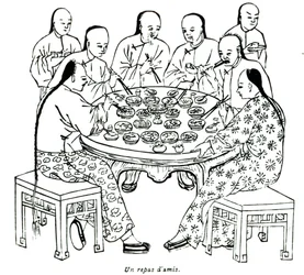 Un repas amical